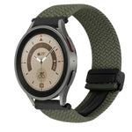20mm 磁扣編織錶帶，適用於 Samsung Galaxy Watch 5 Pro，適用於 Samsung Gear Sport