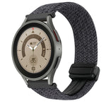 20mm 磁扣編織錶帶，適用於 Samsung Galaxy Watch 5 Pro，適用於 Samsung Gear Sport