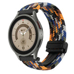 20mm 磁扣編織錶帶，適用於 Samsung Galaxy Watch 5 Pro，適用於 Samsung Gear Sport
