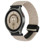 20mm 磁扣編織錶帶，適用於 Samsung Galaxy Watch 5 Pro，適用於 Samsung Gear Sport