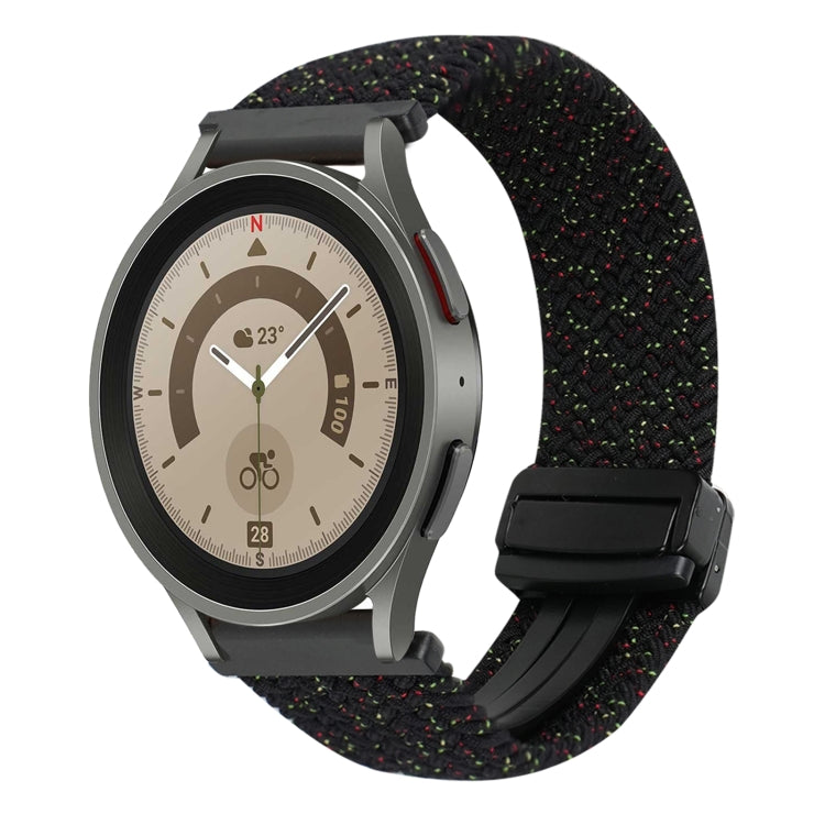 20mm 磁扣編織錶帶，適用於 Samsung Galaxy Watch 5 Pro，適用於 Samsung Gear Sport