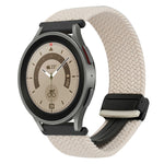 20mm 磁扣編織錶帶，適用於 Samsung Galaxy Watch 5 Pro，適用於 Samsung Gear Sport