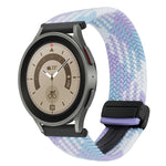 20mm 磁扣編織錶帶，適用於 Samsung Galaxy Watch 5 Pro，適用於 Samsung Gear Sport
