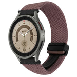 20mm 磁扣編織錶帶，適用於 Samsung Galaxy Watch 5 Pro，適用於 Samsung Gear Sport