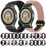 20mm 磁扣編織錶帶，適用於 Samsung Galaxy Watch 5 Pro，適用於 Samsung Gear Sport