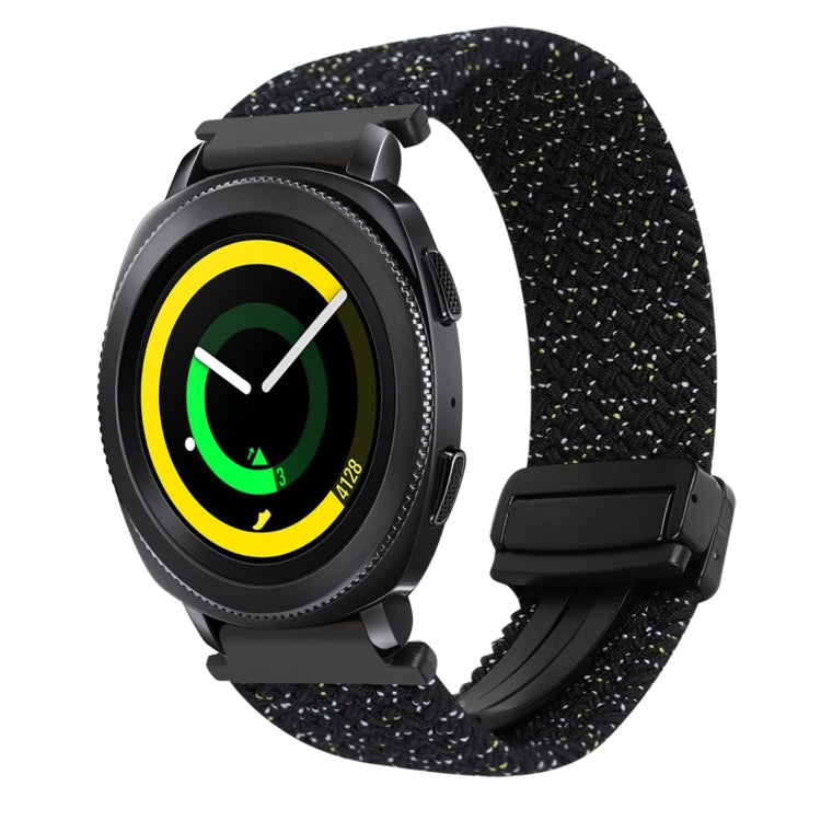 20mm 磁扣編織錶帶，適用於 Samsung Galaxy Watch 5 Pro，適用於 Samsung Gear Sport