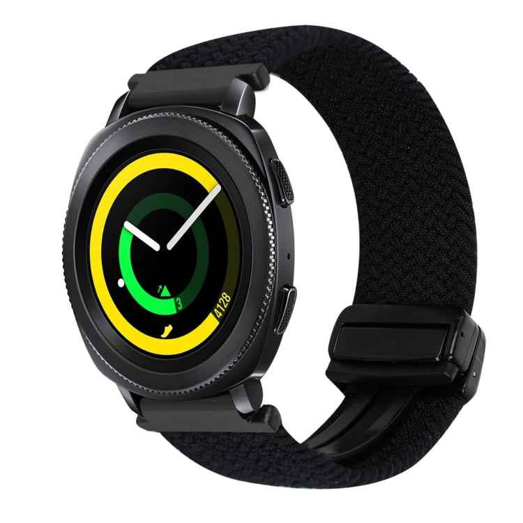 20mm 磁扣編織錶帶，適用於 Samsung Galaxy Watch 5 Pro，適用於 Samsung Gear Sport