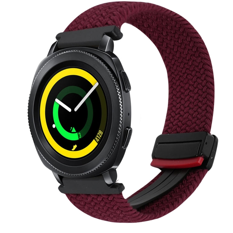 20mm 磁扣編織錶帶，適用於 Samsung Galaxy Watch 5 Pro，適用於 Samsung Gear Sport