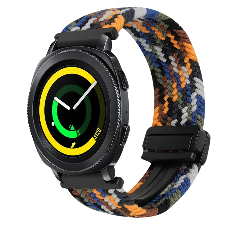 20mm 磁扣編織錶帶，適用於 Samsung Galaxy Watch 5 Pro，適用於 Samsung Gear Sport