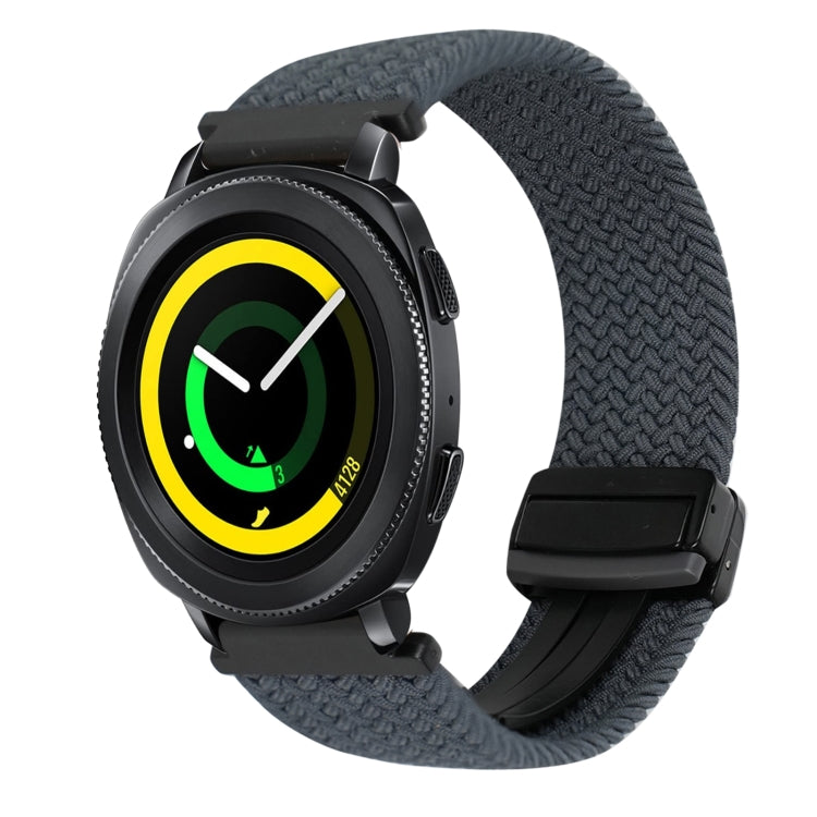 20mm 磁扣編織錶帶，適用於 Samsung Galaxy Watch 5 Pro，適用於 Samsung Gear Sport
