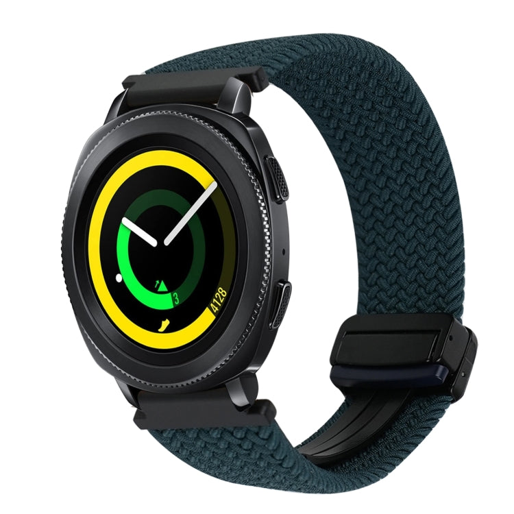20mm 磁扣編織錶帶，適用於 Samsung Galaxy Watch 5 Pro，適用於 Samsung Gear Sport