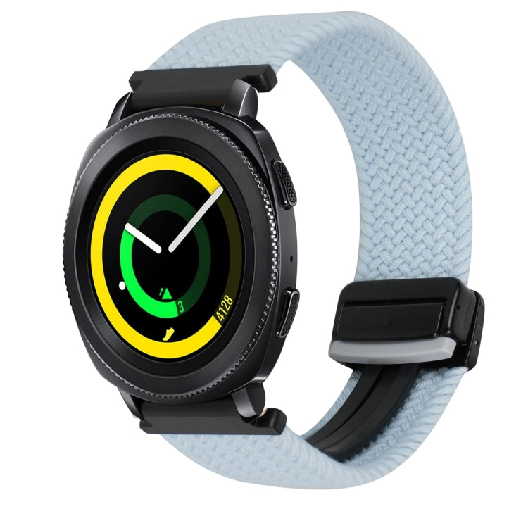 20mm 磁扣編織錶帶，適用於 Samsung Galaxy Watch 5 Pro，適用於 Samsung Gear Sport