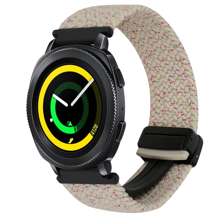 20mm 磁扣編織錶帶，適用於 Samsung Galaxy Watch 5 Pro，適用於 Samsung Gear Sport