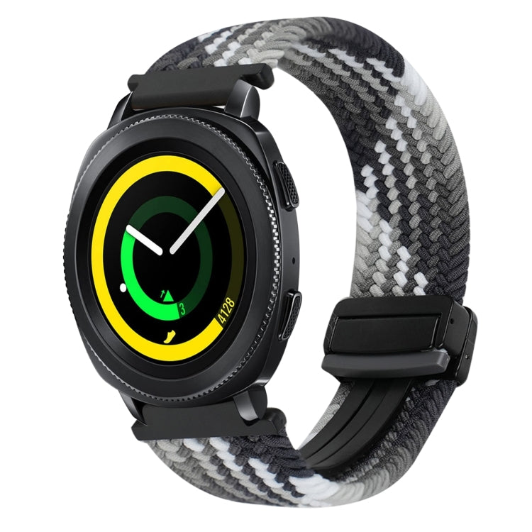 20mm 磁扣編織錶帶，適用於 Samsung Galaxy Watch 5 Pro，適用於 Samsung Gear Sport