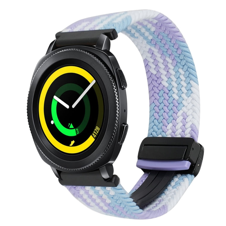 20mm 磁扣編織錶帶，適用於 Samsung Galaxy Watch 5 Pro，適用於 Samsung Gear Sport