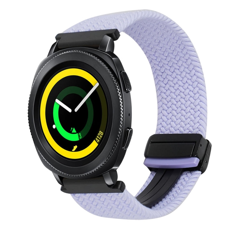 20mm 磁扣編織錶帶，適用於 Samsung Galaxy Watch 5 Pro，適用於 Samsung Gear Sport