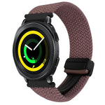20mm 磁扣編織錶帶，適用於 Samsung Galaxy Watch 5 Pro，適用於 Samsung Gear Sport