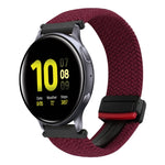 20mm磁性扣編織錶帶，適用三星Galaxy Watch Active 2，適用三星Galaxy Watch 3 41mm