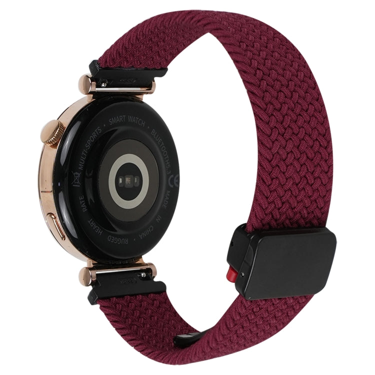 20mm磁性扣編織錶帶，適用三星Galaxy Watch Active 2，適用三星Galaxy Watch 3 41mm