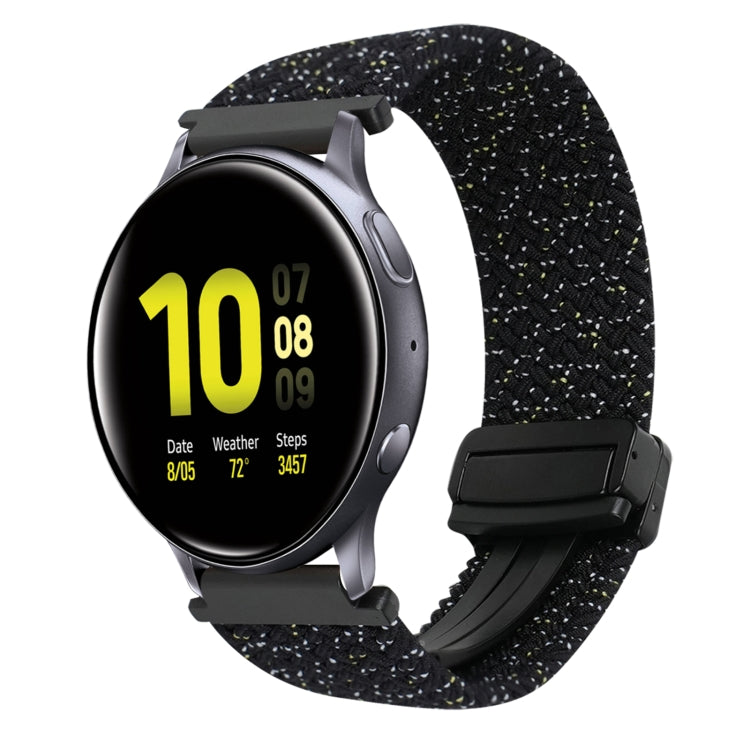 20mm磁性扣編織錶帶，適用三星Galaxy Watch Active 2，適用三星Galaxy Watch 3 41mm