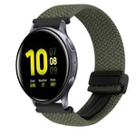 20mm磁性扣編織錶帶，適用三星Galaxy Watch Active 2，適用三星Galaxy Watch 3 41mm