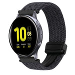 20mm磁性扣編織錶帶，適用三星Galaxy Watch Active 2，適用三星Galaxy Watch 3 41mm