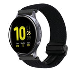 20mm磁性扣編織錶帶，適用三星Galaxy Watch Active 2，適用三星Galaxy Watch 3 41mm