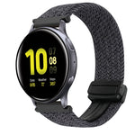 20mm磁性扣編織錶帶，適用三星Galaxy Watch Active 2，適用三星Galaxy Watch 3 41mm