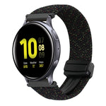 20mm磁性扣編織錶帶，適用三星Galaxy Watch Active 2，適用三星Galaxy Watch 3 41mm