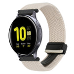 20mm磁性扣編織錶帶，適用三星Galaxy Watch Active 2，適用三星Galaxy Watch 3 41mm