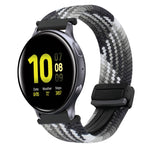20mm磁性扣編織錶帶，適用三星Galaxy Watch Active 2，適用三星Galaxy Watch 3 41mm