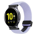 20mm磁性扣編織錶帶，適用三星Galaxy Watch Active 2，適用三星Galaxy Watch 3 41mm