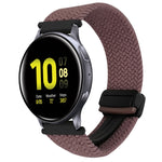 20mm磁性扣編織錶帶，適用三星Galaxy Watch Active 2，適用三星Galaxy Watch 3 41mm