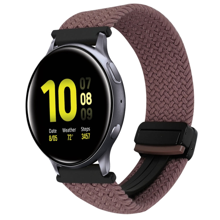20mm磁性扣編織錶帶，適用三星Galaxy Watch Active 2，適用三星Galaxy Watch 3 41mm