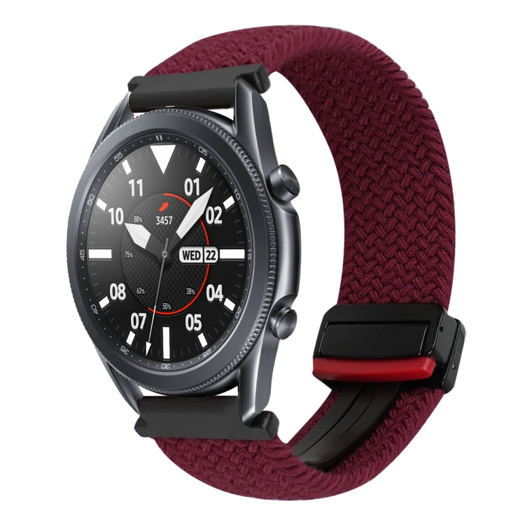 20mm磁性扣編織錶帶，適用三星Galaxy Watch Active 2，適用三星Galaxy Watch 3 41mm