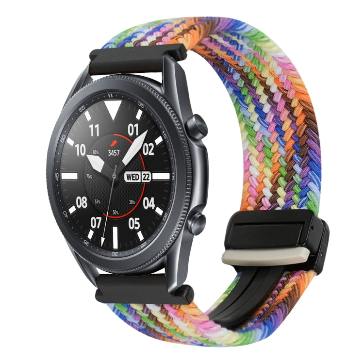 20mm磁性扣編織錶帶，適用三星Galaxy Watch Active 2，適用三星Galaxy Watch 3 41mm