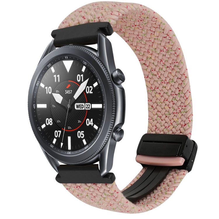 20mm磁性扣編織錶帶，適用三星Galaxy Watch Active 2，適用三星Galaxy Watch 3 41mm