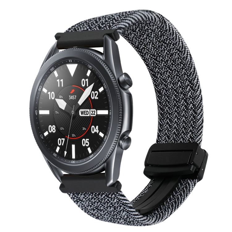 20mm磁性扣編織錶帶，適用三星Galaxy Watch Active 2，適用三星Galaxy Watch 3 41mm