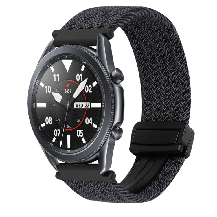 20mm磁性扣編織錶帶，適用三星Galaxy Watch Active 2，適用三星Galaxy Watch 3 41mm