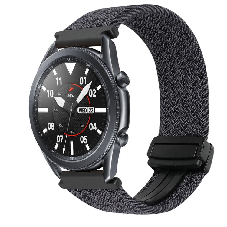 20mm磁性扣編織錶帶，適用三星Galaxy Watch Active 2，適用三星Galaxy Watch 3 41mm
