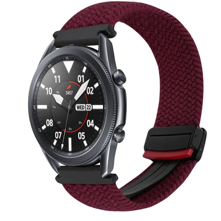 20mm磁性扣編織錶帶，適用三星Galaxy Watch Active 2，適用三星Galaxy Watch 3 41mm