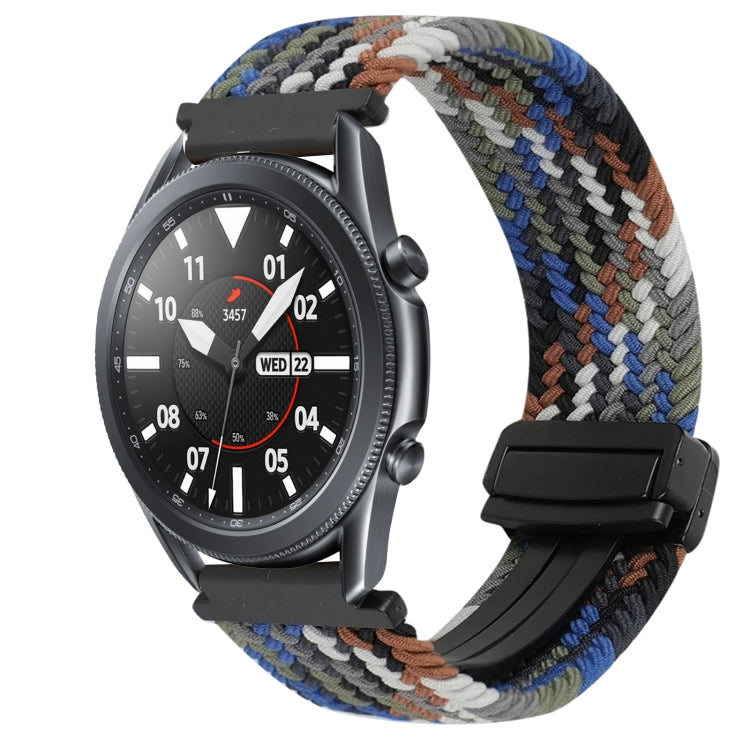 20mm磁性扣編織錶帶，適用三星Galaxy Watch Active 2，適用三星Galaxy Watch 3 41mm
