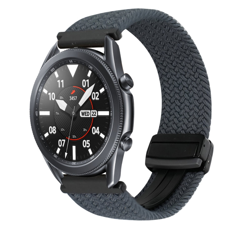 20mm磁性扣編織錶帶，適用三星Galaxy Watch Active 2，適用三星Galaxy Watch 3 41mm