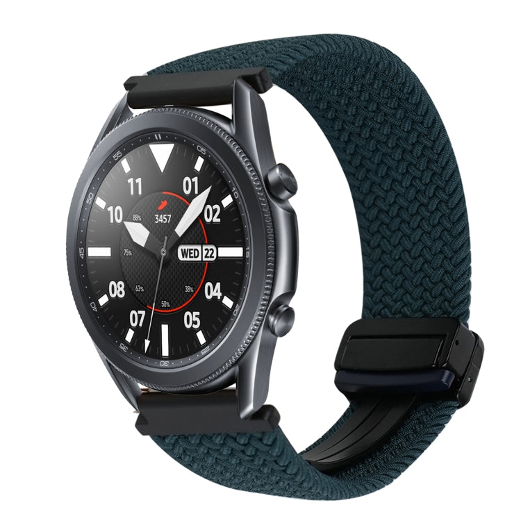 20mm磁性扣編織錶帶，適用三星Galaxy Watch Active 2，適用三星Galaxy Watch 3 41mm
