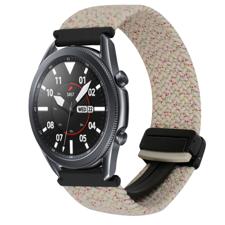 20mm磁性扣編織錶帶，適用三星Galaxy Watch Active 2，適用三星Galaxy Watch 3 41mm