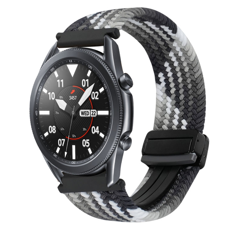 20mm磁性扣編織錶帶，適用三星Galaxy Watch Active 2，適用三星Galaxy Watch 3 41mm
