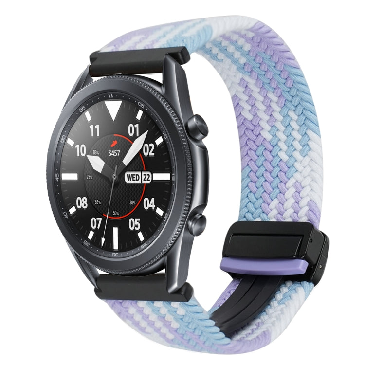 20mm磁性扣編織錶帶，適用三星Galaxy Watch Active 2，適用三星Galaxy Watch 3 41mm