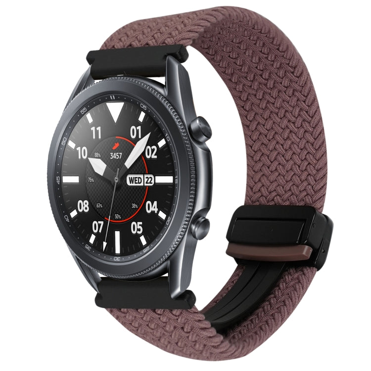 20mm磁性扣編織錶帶，適用三星Galaxy Watch Active 2，適用三星Galaxy Watch 3 41mm
