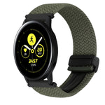 20mm磁性扣編織錶帶，適用三星Galaxy Watch Active，適用三星Galaxy Watch 42mm