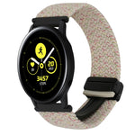 20mm磁性扣編織錶帶，適用三星Galaxy Watch Active，適用三星Galaxy Watch 42mm